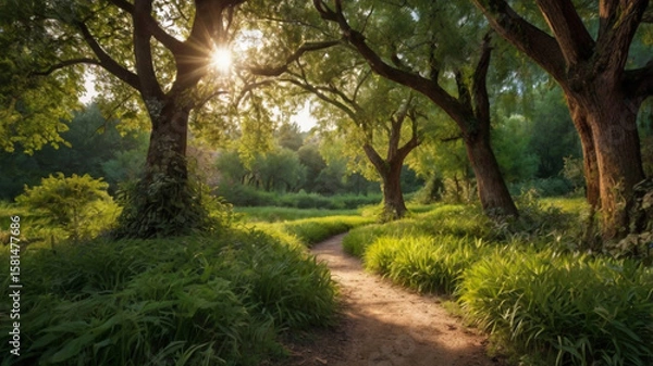 Fototapeta view panorama