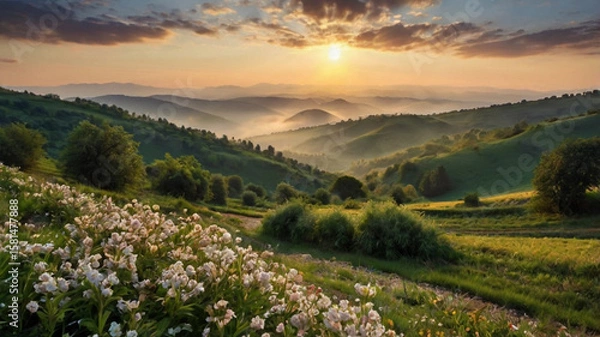 Fototapeta view panorama