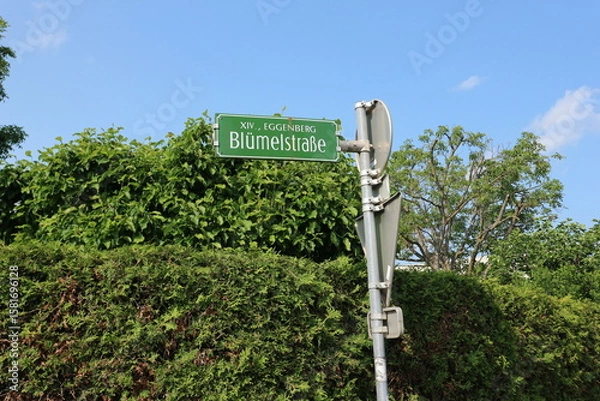 Obraz オーストリアの案内標識