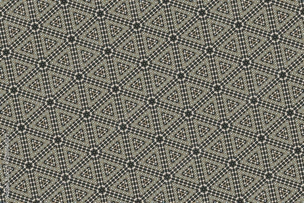 Fototapeta Classic geometric triangle pattern, modern black and white design, elegant home decor, stylish wall covering, sophisticated textile print, modern interior design, chic geometric motif, luxurious geome