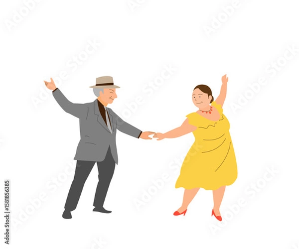 Obraz 社交ダンス　シニア