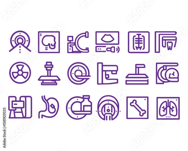 Fototapeta scalable square line vector icon