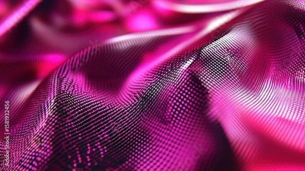Fototapeta Abstract textured, flowing fabric