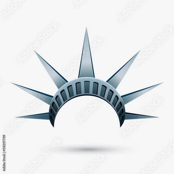 Obraz Statue of liberty crown