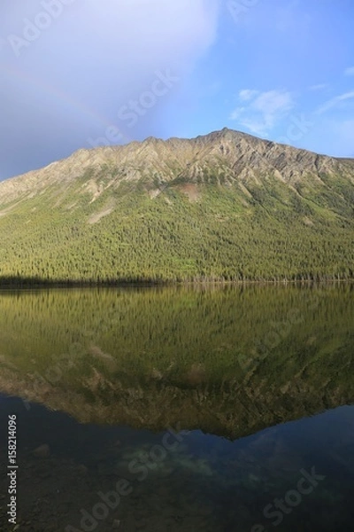Fototapeta Lake reflection BC