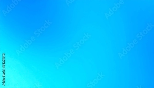 Fototapeta Soft, vibrant blue gradient background