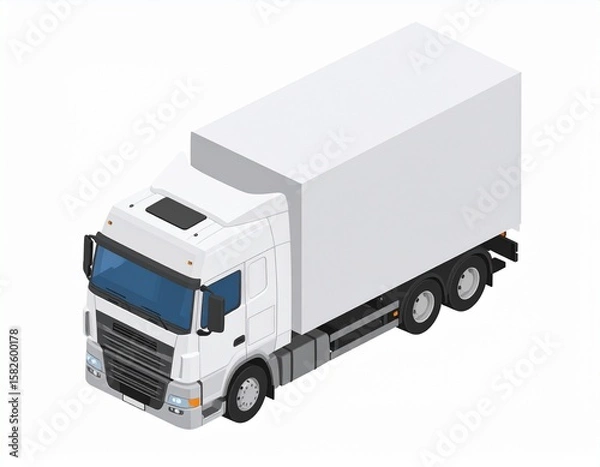 Fototapeta アイソメトリック　トラック