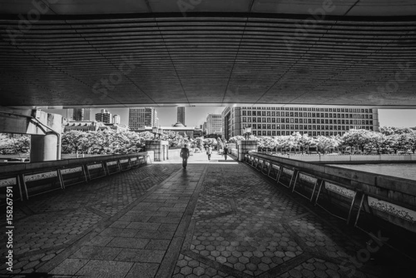 Fototapeta Osaka bridge