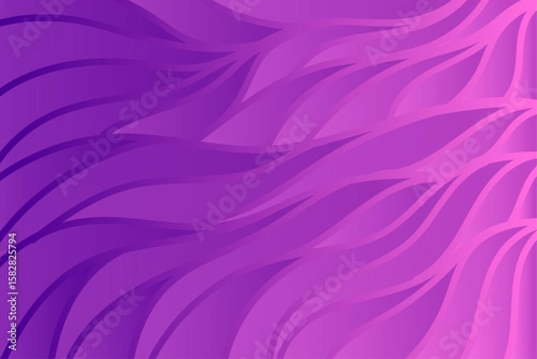 Fototapeta purple Wavy Abstract Texture Gradient