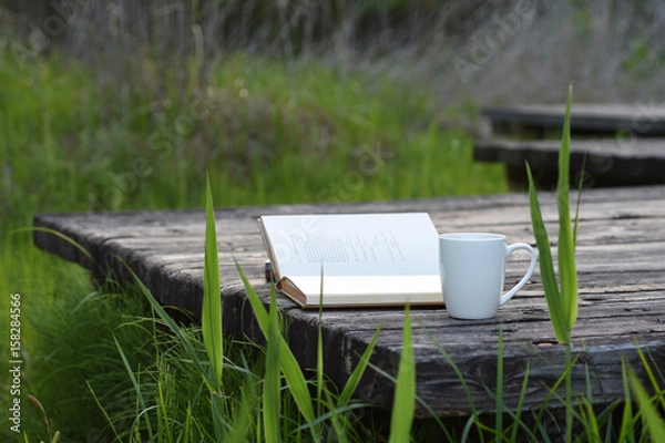 Obraz 本とコーヒー (vol１)