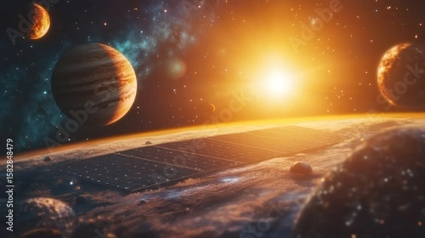 Obraz solar system