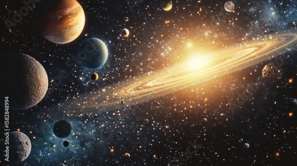 Obraz solar system