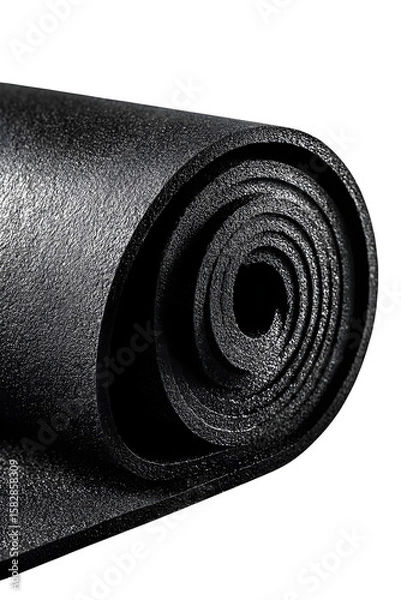 Fototapeta High-resolution crochet baby slippers made of blush yarn with soft ribbed trim, isolated on transparent background