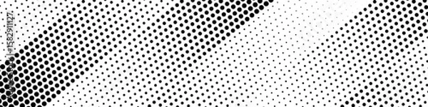 Obraz halfton pattern dot background texture overlay grunge distress linear vector. eps 10
