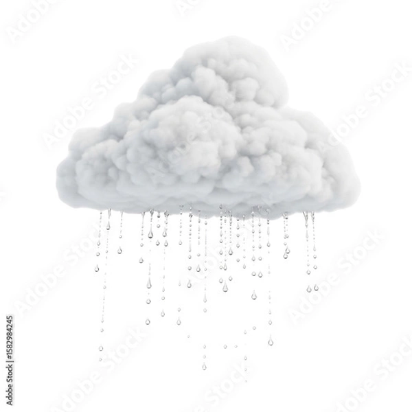 Obraz cloud and rain