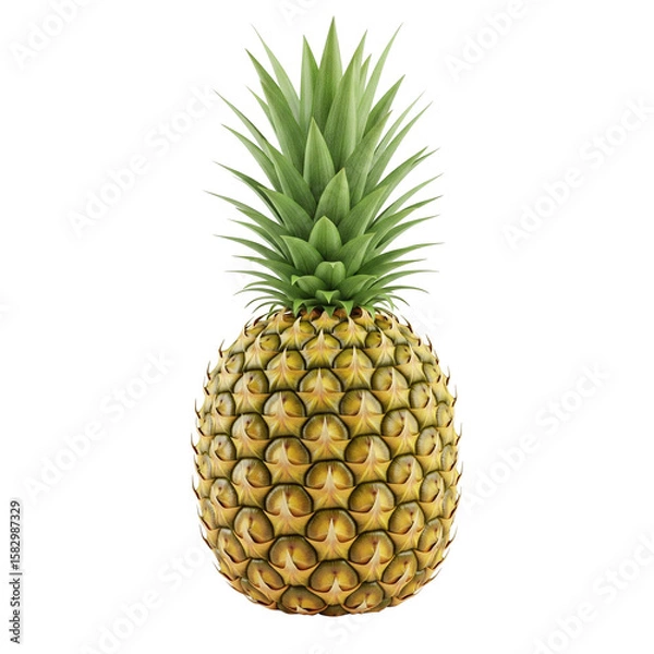 Obraz pineapple isolated on white