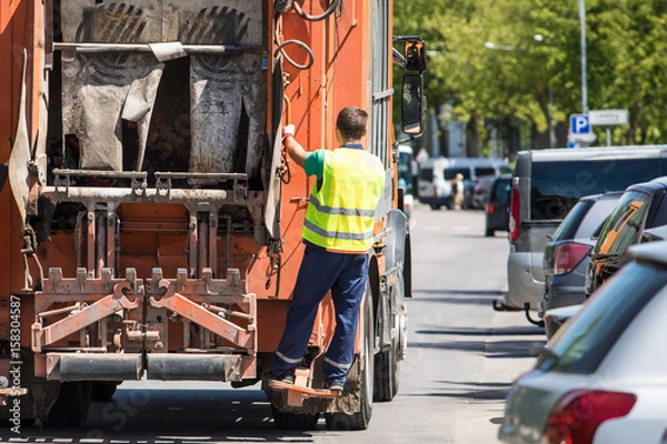 Obraz Rubbish collection 