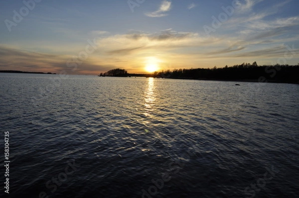 Obraz Zachód słońca