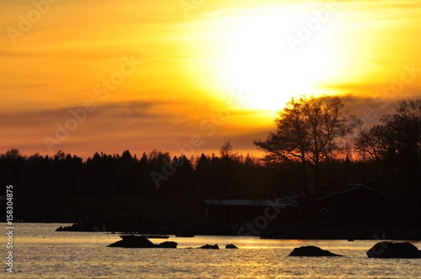 Obraz Zachód słońca