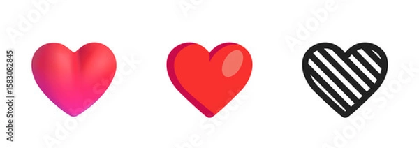 Obraz Red Heart Icon
