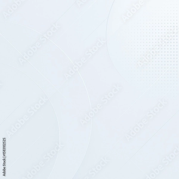 Obraz Minimal Light Blue Tech Abstract Background