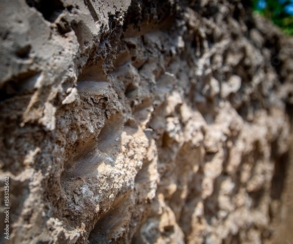 Fototapeta soil texture close up