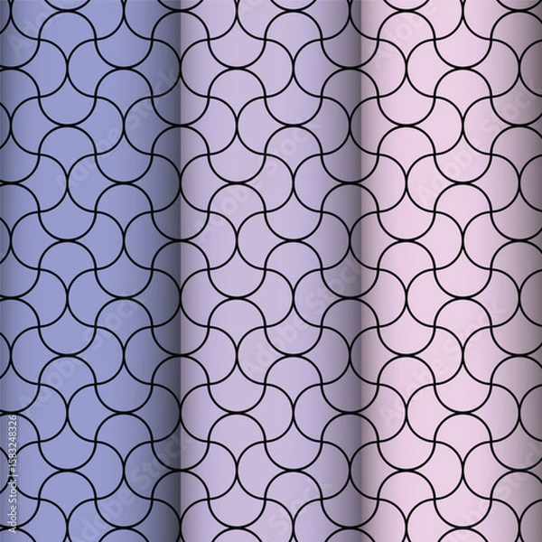 Fototapeta seamless pattern with abstract pattern