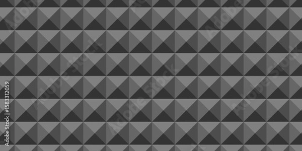 Obraz black and white geometric background