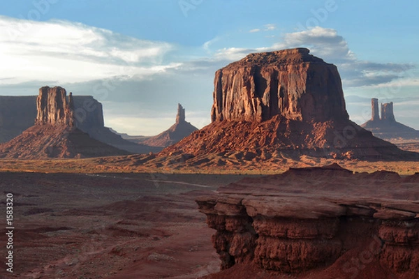 Obraz John Ford's Point w Monument Valley w Arizonie