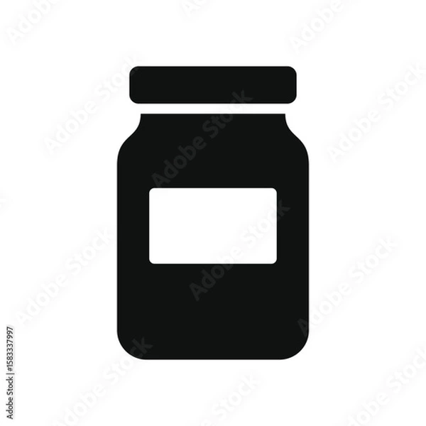 Obraz mason jar icon 