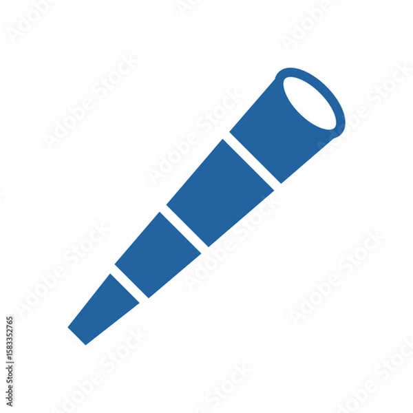 Fototapeta シンプルな望遠鏡のアイコン（カラー）