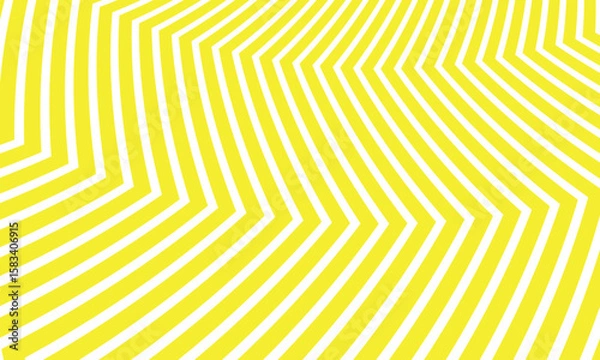 Fototapeta abstract yellow colour vertical zig zag sheall lower arc line pattern canbe used for background.