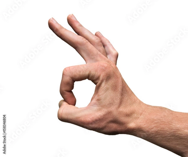 Obraz OK Hand Gesture 666