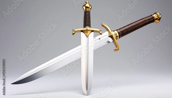 Obraz two crossed swords
