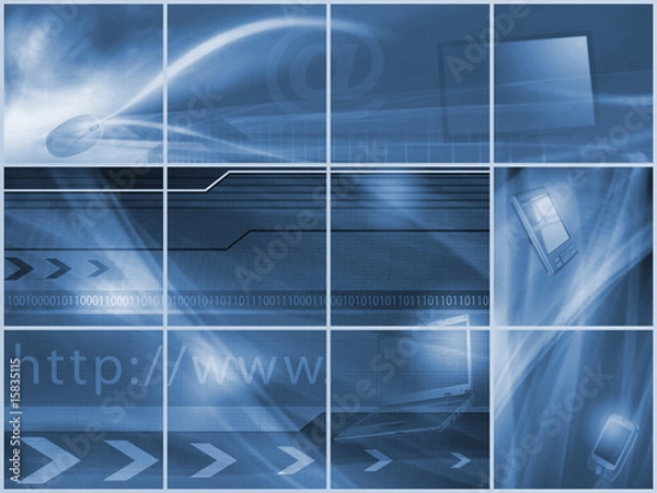 Fototapeta Technology, Internet and Future...