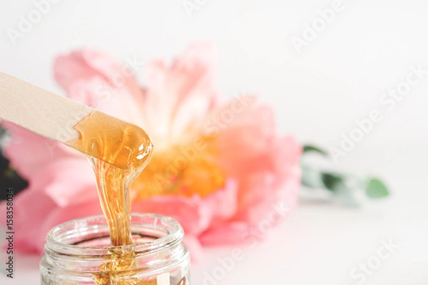 Obraz paste cukrowe do usuwania włosów