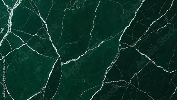 Fototapeta Abstract Green Marble Texture Veins of Elegance, Background for Luxurious Designs and High-End Surface Finishes.