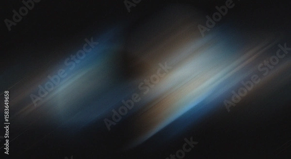 Fototapeta Abstract blue and gray motion blur background with diagonal lines and dark moody atmosphere