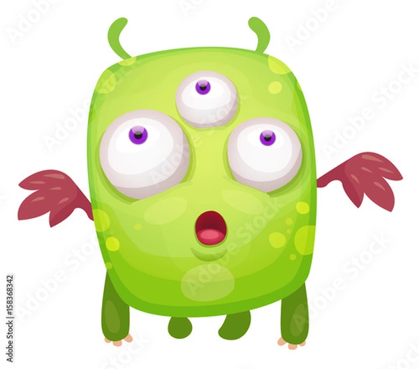 Obraz Cartoon Monster
