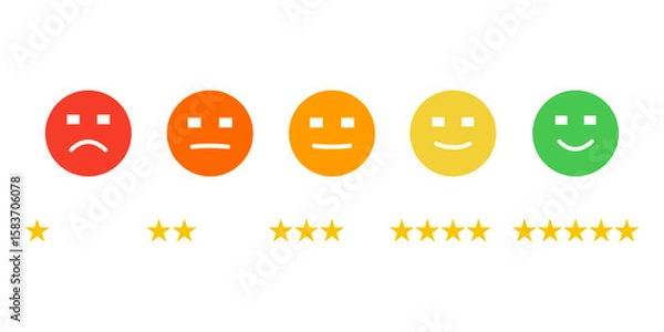 Fototapeta Customer review satisfaction feedback survey concept. customer satisfaction concept idea