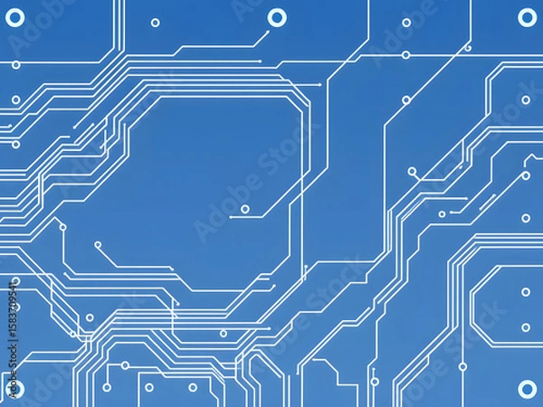 Fototapeta circuit board background