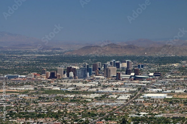 Obraz Phoenix, Arizona Skyline