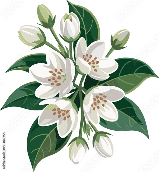 Obraz jasmine blossoms