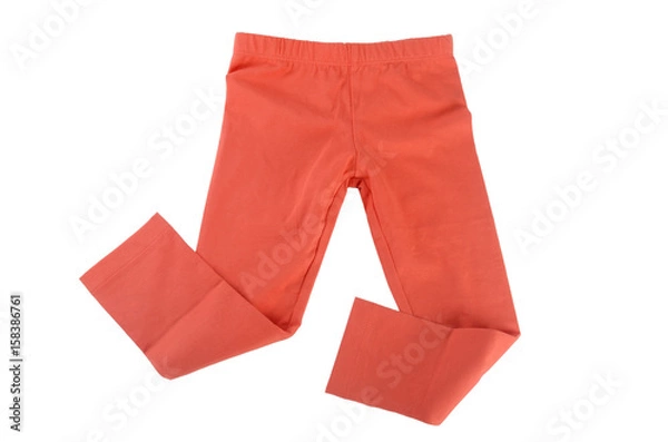 Obraz Child leggings isolated on white background