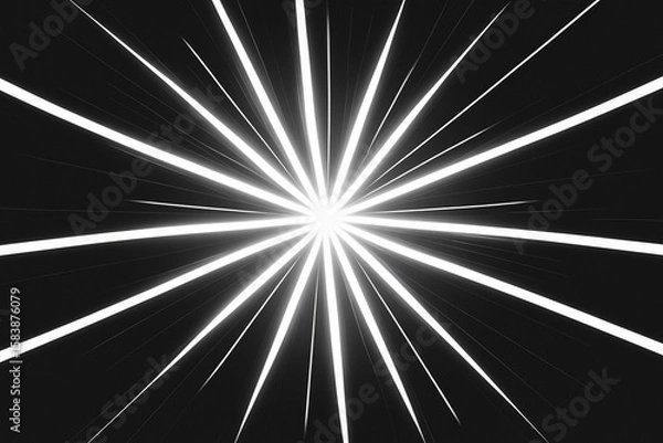 Fototapeta  light lens starlight white, effect shine sparkling background, galaxy magic magical, night beam, spark star, transparent spotlight glow explosion


