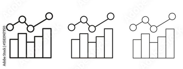 Obraz Benchmarking icon for Website or Apps Elements, Logo. Pixel vector graphics