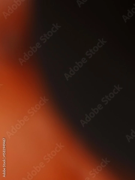 Fototapeta Vintage Blurred Gradient Halloween Background with Warm Orange and Faded Black Transitions