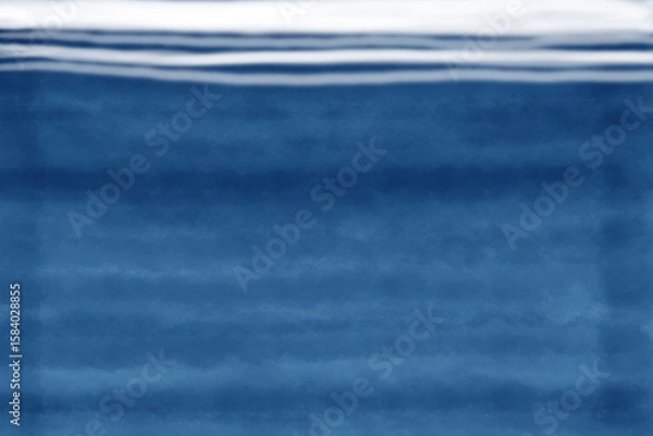 Fototapeta やさしい和柄の藍色背景素材