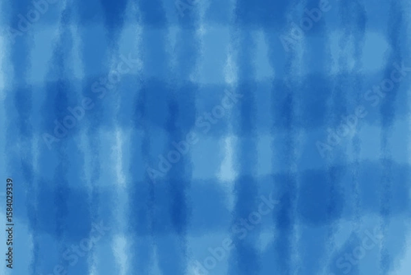 Fototapeta やさしい和柄の藍色背景素材