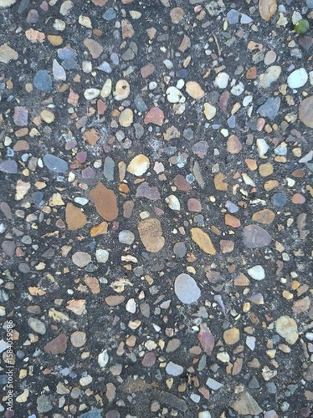 Obraz Stone wall background. Granito.  